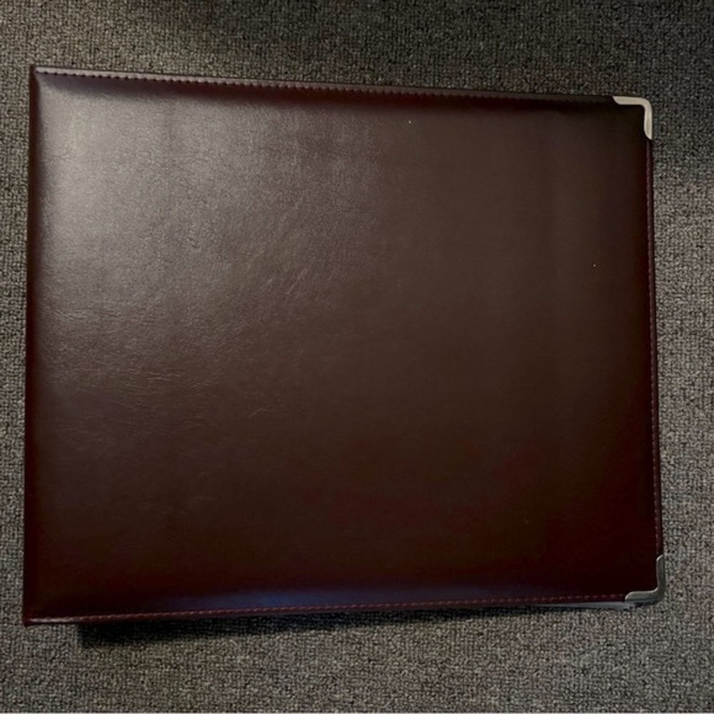 New. Brown Scrapbook Album